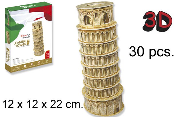 3D PUZZLE TORRE INCLINADA DE PISA