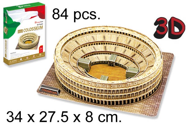 3D PUZZLE COLISEO DE ROMA
