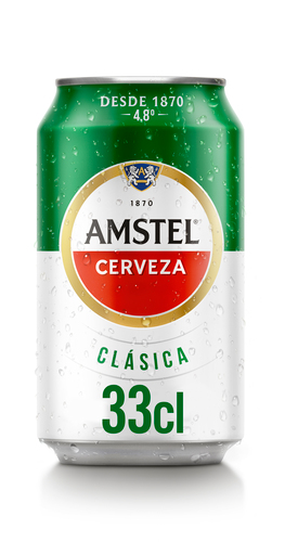 BOTE CERVEZA AMSTEL CLASSICA