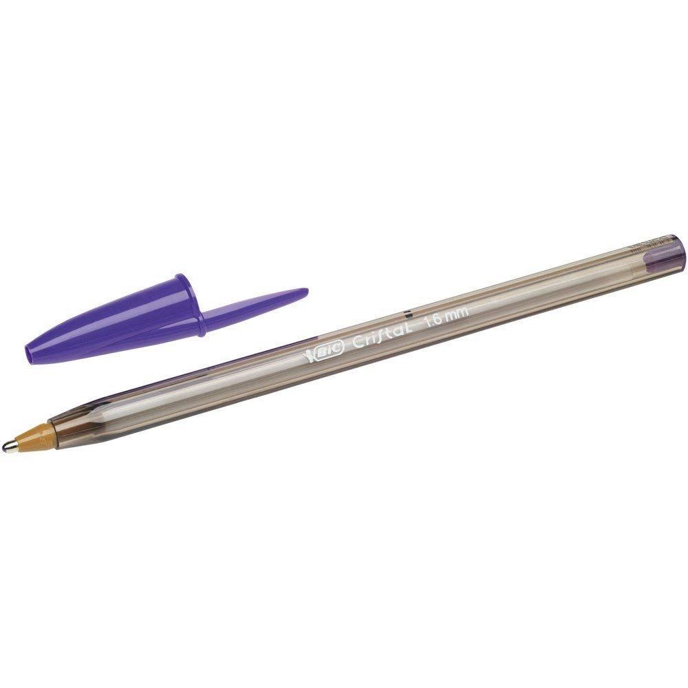 Boligrafo Bic Cristal Fun 1,6 mm PURPURA 1 UNIDAD 