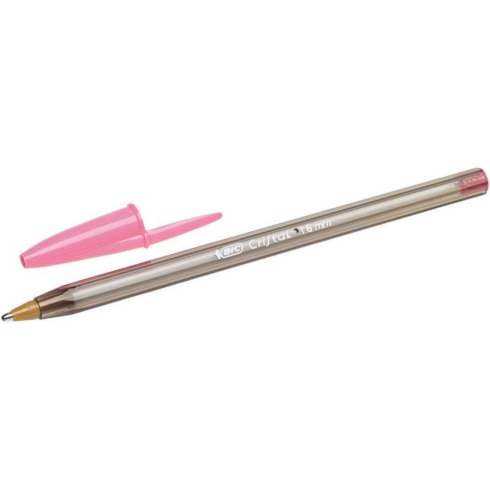 Boligrafo Bic Cristal Fun 1,6 mm ROSA 1 UNIDAD 