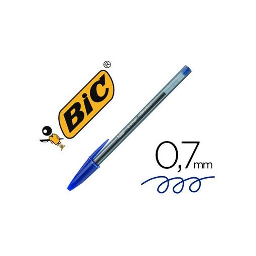 BOLIGRAFO BIC CRISTAL EXACT AZUL 0.7MM 