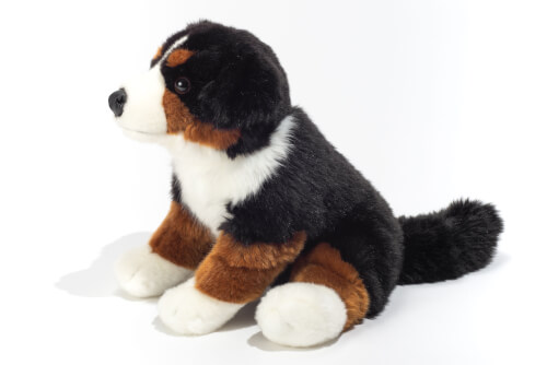 PELUCHE BOYERO DE BERNA SENTADO 29CM 