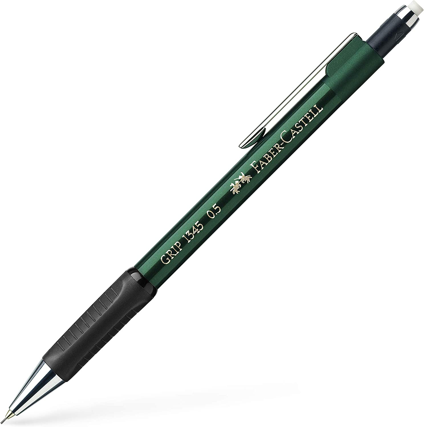 PORTAMINAS 0,5 GRIP 1345 FABER CASTELL VERDE 