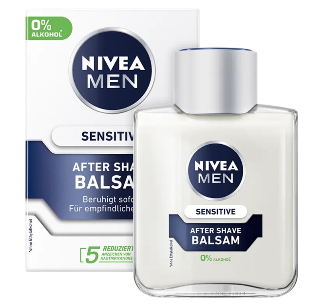 NIVEA MEN after shave bálsamo Sensitive Active Comfort frasco 100 ml