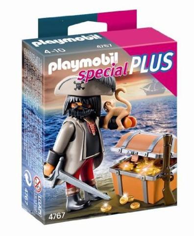 PLAYMOBIL PIRATA CON COFRE TESORO