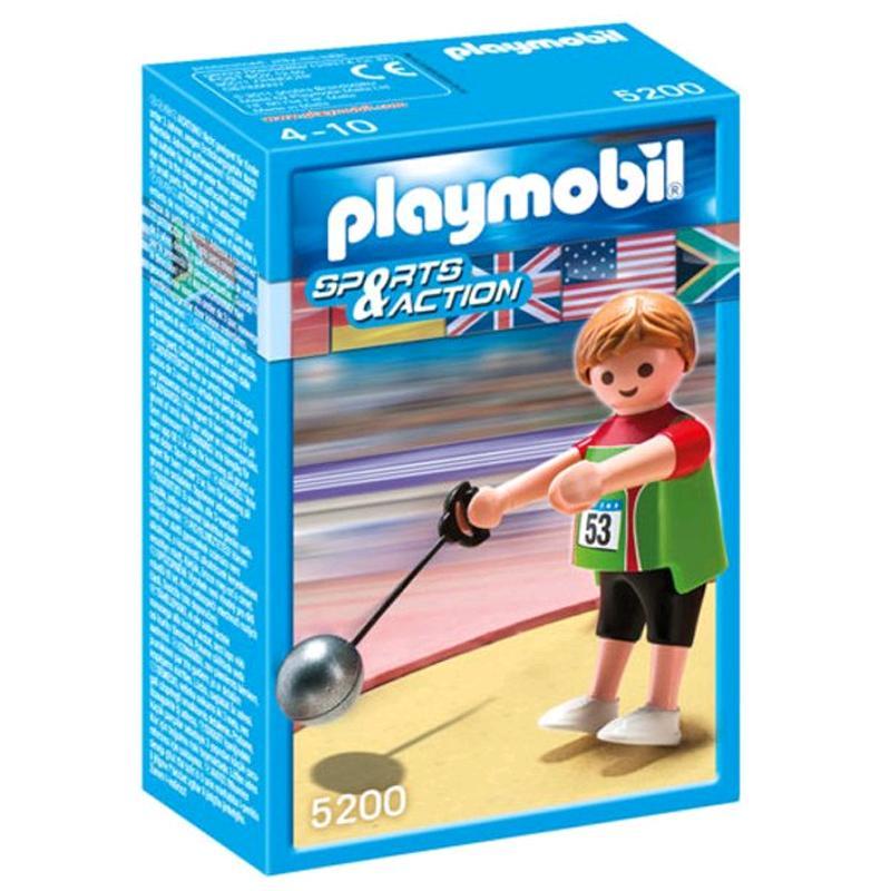 Deportista Olímpico Lanzamiento de Martillo de Playmobil Figure 5200