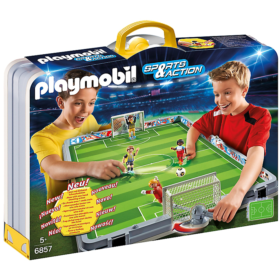 SET DE FUTBOL MALETIN PLAYMOBIL