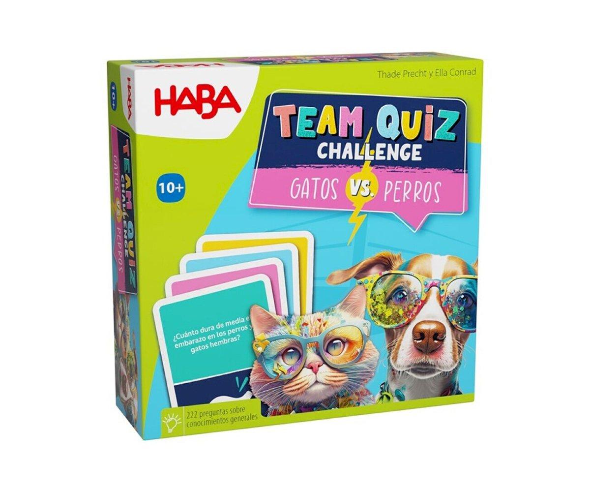 JUEGO TEAM QUIZ CHALLENGE - GATOS VS. PERROS