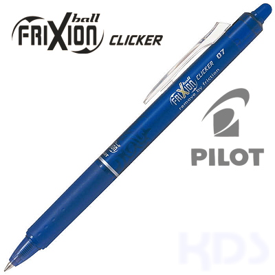 BOLIGRAFO FRIXION CLICKER BORRABLE AZUL 