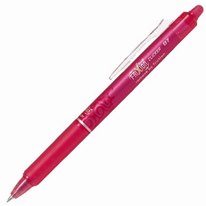 BOLIGRAFO FRIXION CLICKER BORRABLE ROSA 