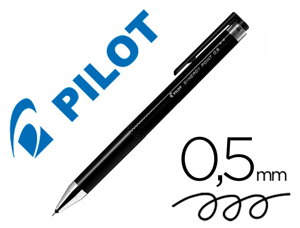 BOLOGRAFO PILOT SYNERGY POINT 0.5 NEGRO 