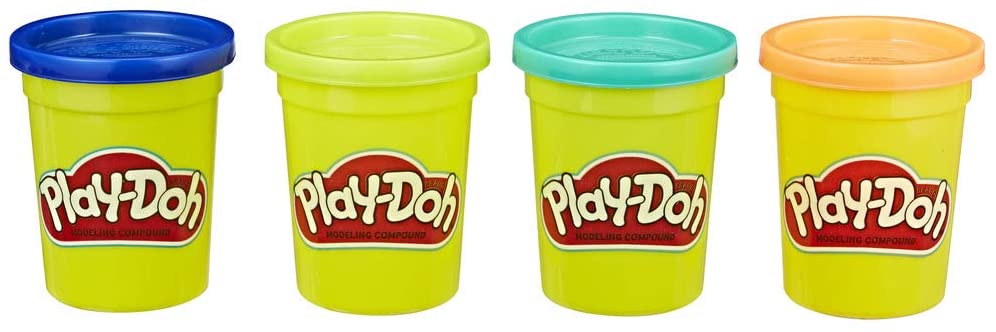 PLAY-DOH-PACK 4 COLORES SILVESTRES