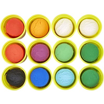 PACK 12 BOTES COLORES FRIOS PLAY-DOH 