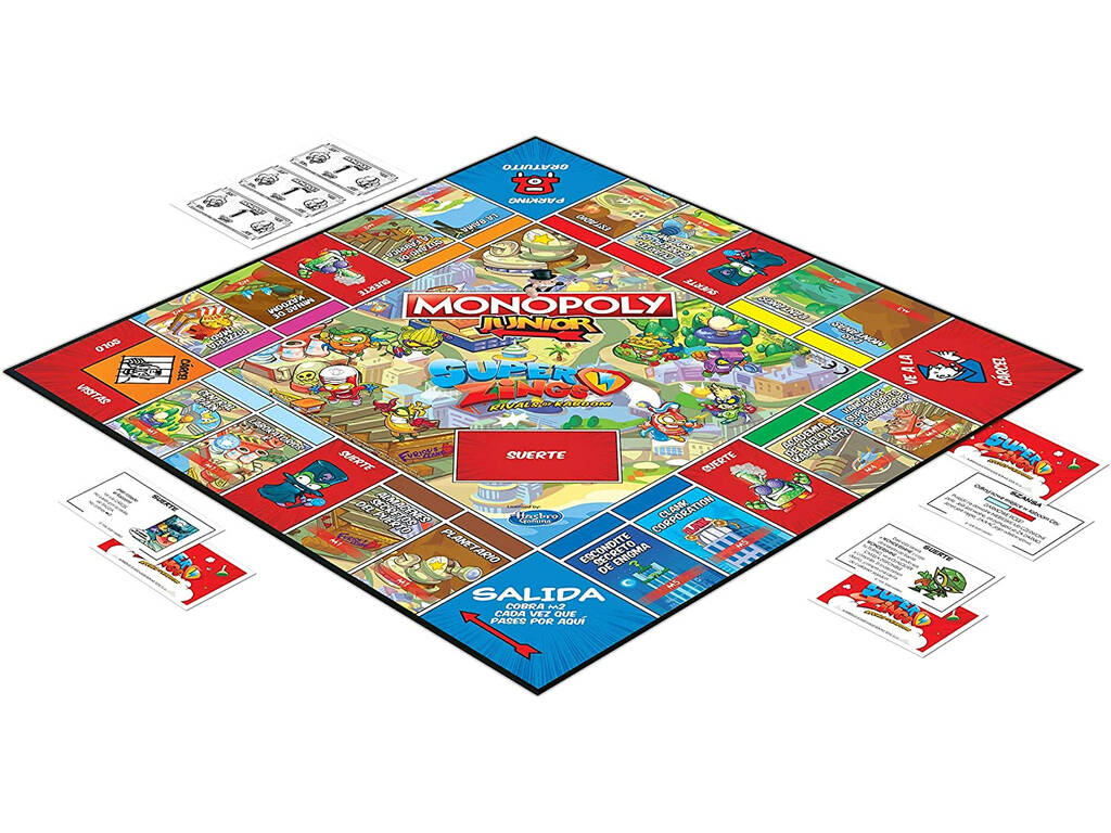 MONOPOLY JUNIOR SUPERZINGS OFICIAL 