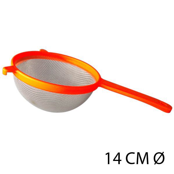 COLADOR 14CM NARANJA 