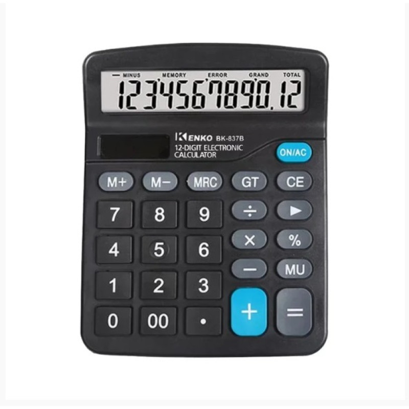 CALCULADORA KENKO KK-837B 12 DIGITOS