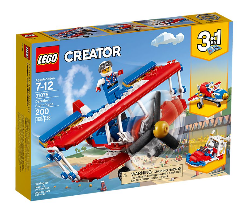 AUDAZ AVION ACROBATICO LEGO 31076