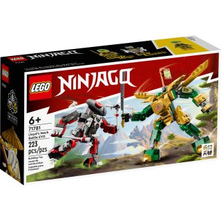 LEGO NINJAGO MECA DE COMBATE NINJA EVO DE LLOYD 71781 