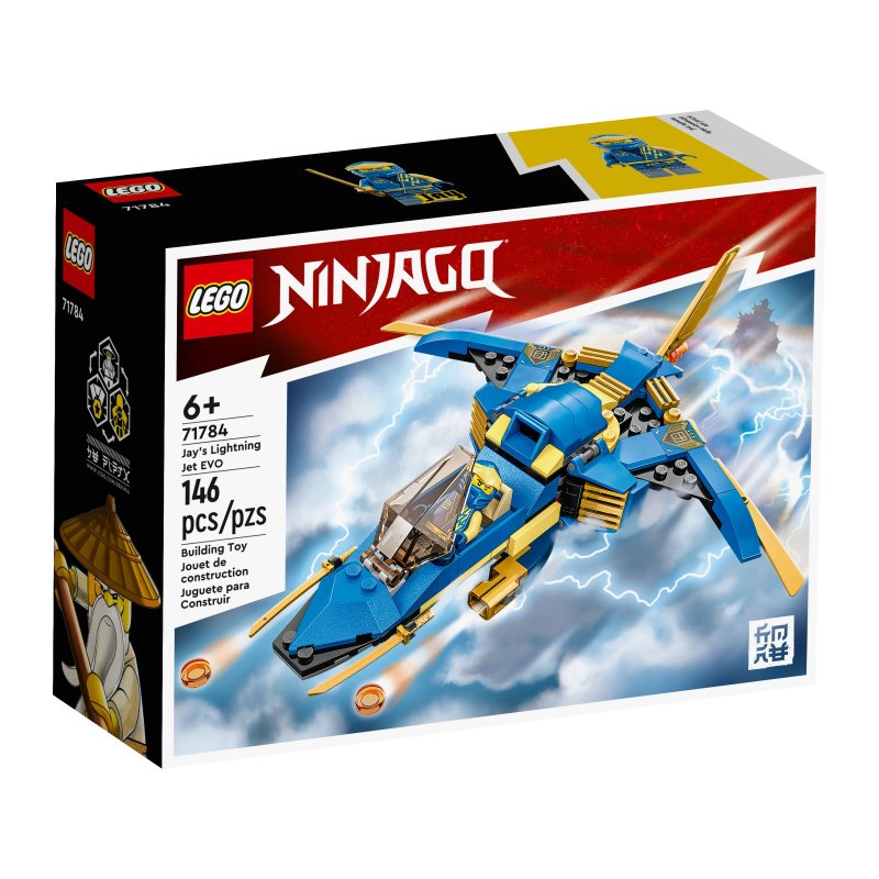 LEGO NINJAGO JET DEL RAYO EVO DE JAY 71784