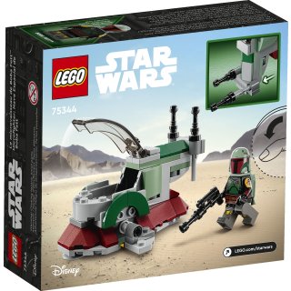 LEGO STAR WARS MICROFIGHTER: NAVE ESTELAR DE BOBA FETT 75344 