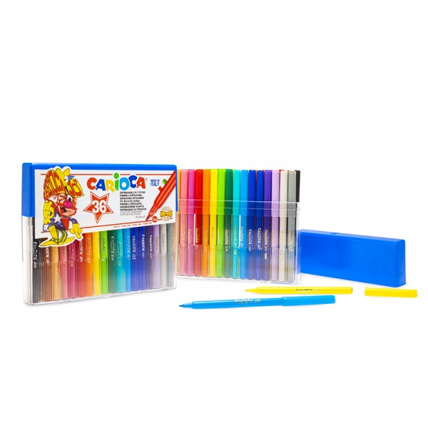 Rotuladores Carioca Joy -  caja de 36 colores