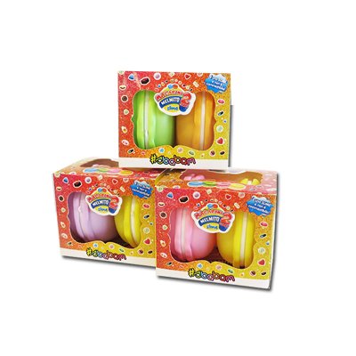PACK 2 MACARONS MELMITO CANDY SLIME