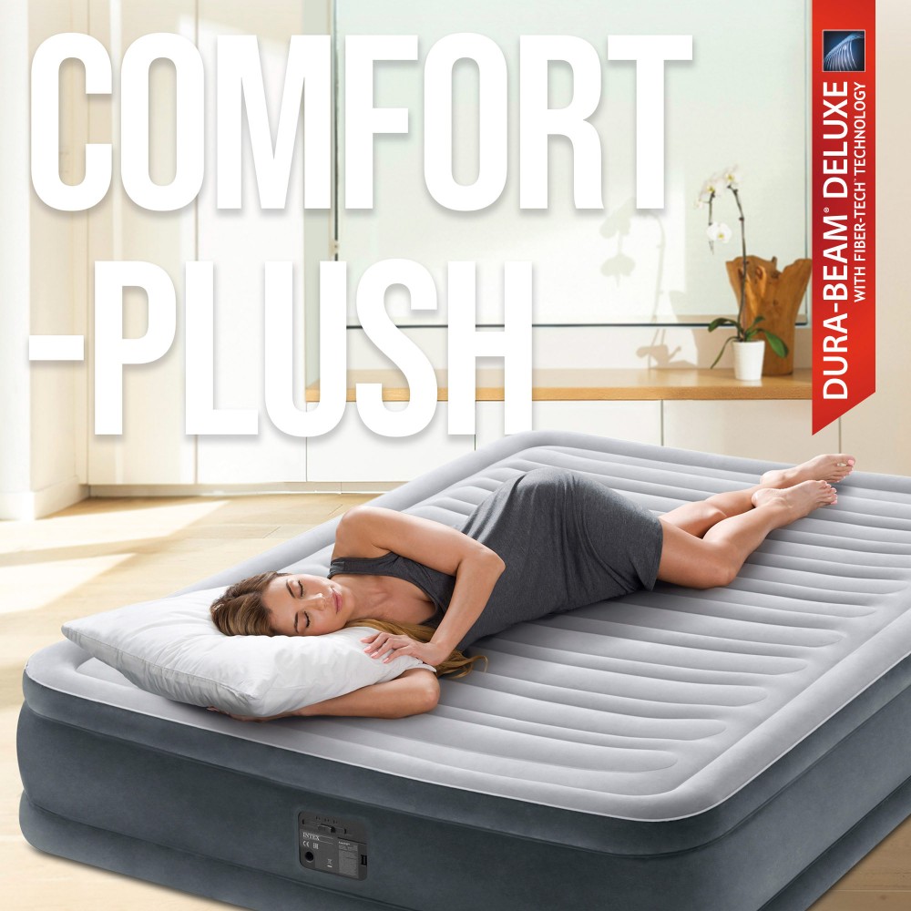 CAMA DE AIRE FULL COMFORT-PLUSH MID RISE - 137x191x33cm | C/BOMBA 220V 