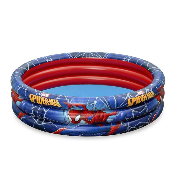 BESTWAY. SPIDER-MAN. PISCINA INFLABLE 3 ANILLOS Ø122 X 30 CM