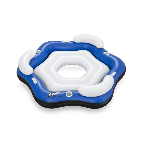 BESTWAY. HYDRO-FORCE. ISLA INFLABLE X3 199 X 176 CM