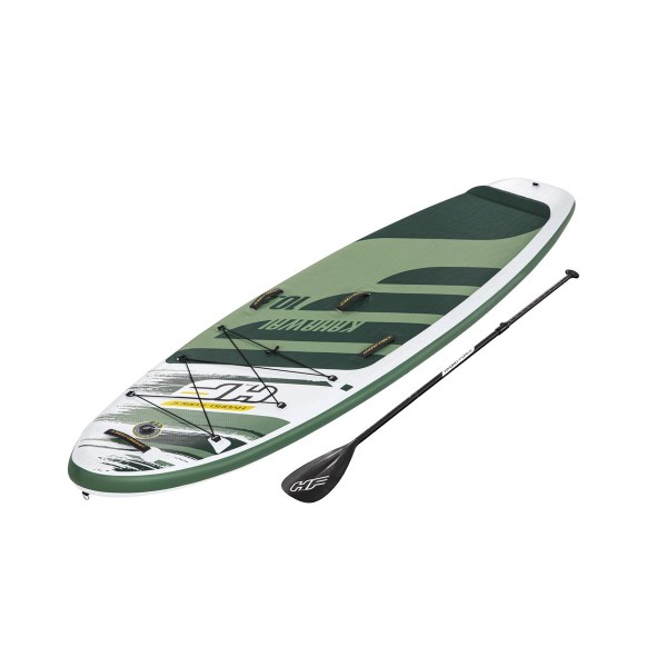 BESTWAY. HYDRO-FORCE. TABLA PADDLE SURF INFLABLE KAHAWAI 310 X 86 X 15 CM. CON REMO LARGO, BOMBA DE