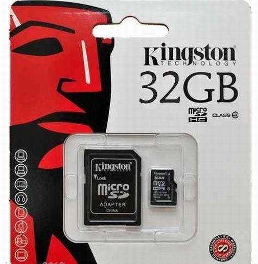 MEM MICRO SD 32GB KINGSTON CL4 + ADAPT SD
