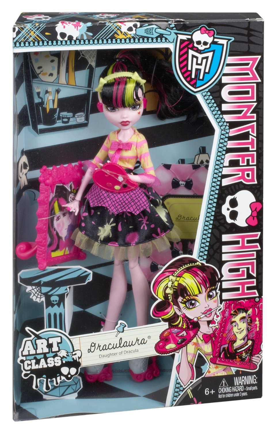 Monster High - Clase De Arte: Draculaura, muñeca