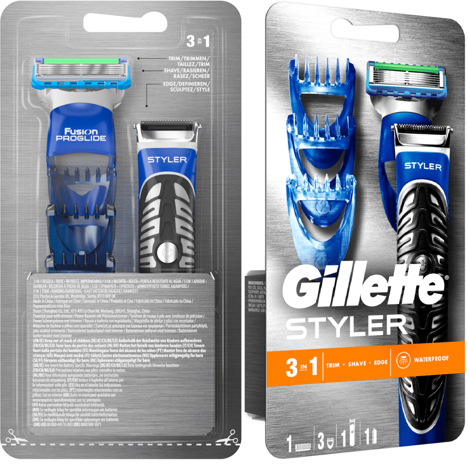 Gillette Fusion Proglide 3-in-1 Styler