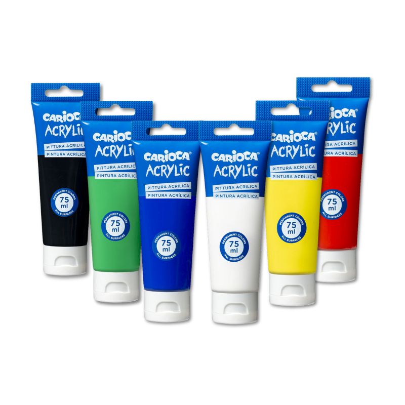 TUBO PINTURA ACRILICA CARIOCA 75ML 