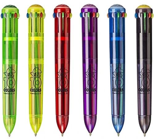 Boligrafo de 10 colores Fluo Style colores surtidos 