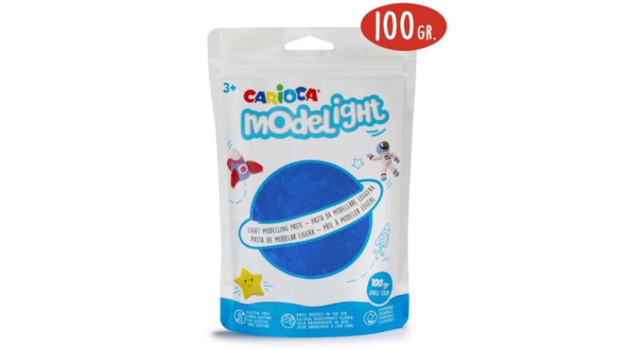 PASTA DE MODELAR LIGERA 100GR AZUL 