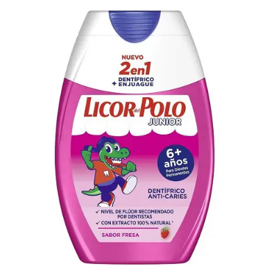 DETIFRICO 2en1 JUNIOR FRESA 75ml +6 AÑOS