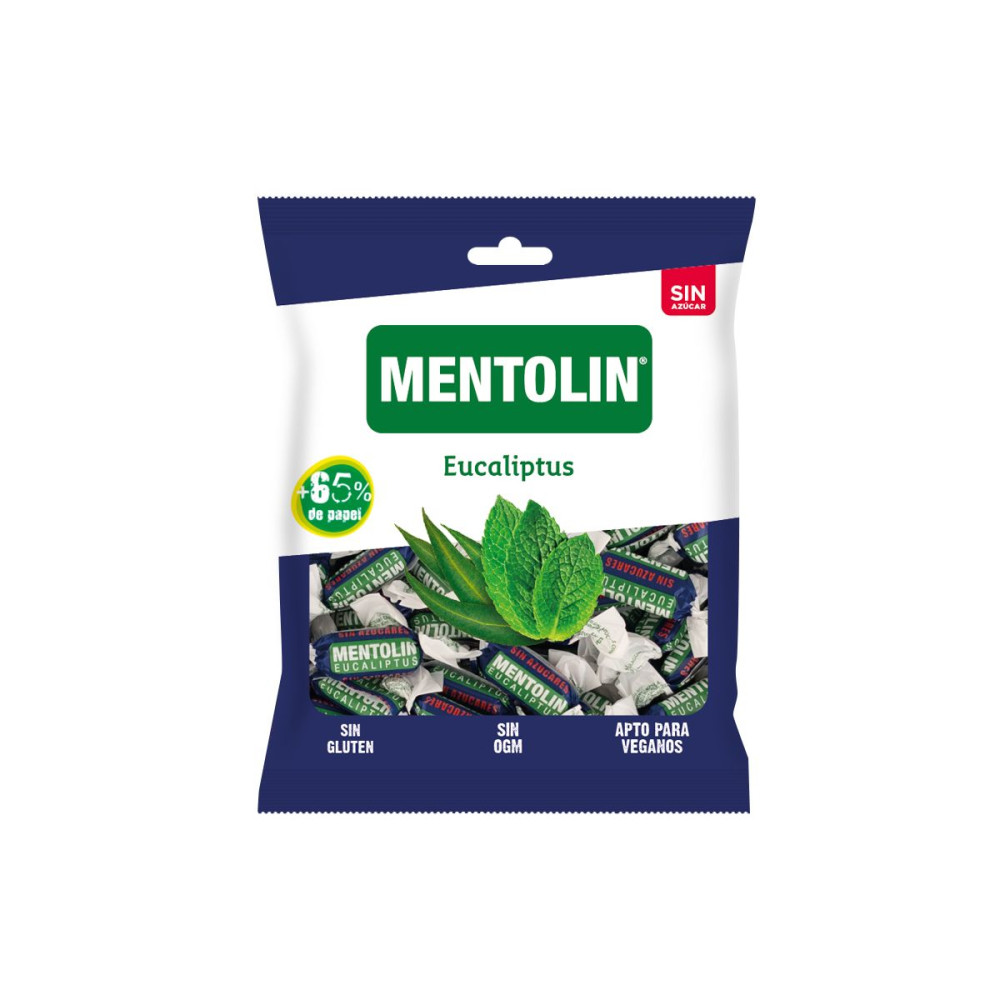 CARAMELOS MENTOLIN SIN AZUCAR 50GR EUCALIPTUS 