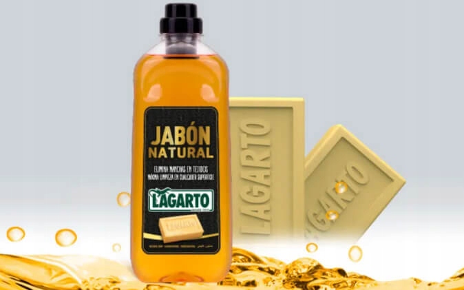 JABON LAGARTO NATURAL LIQUIDO 1L