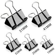 APLI PINZAS ABATIBLES NEGRAS 32mm 41mm 