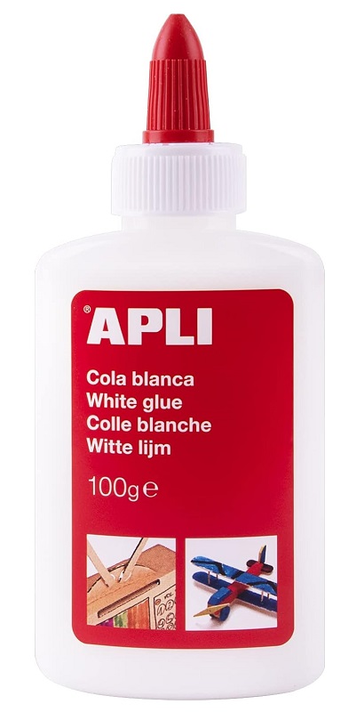 BOTE PEGAMENTO APLI 100GR COLA BLANCA