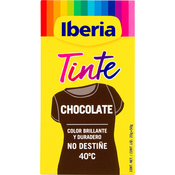 IBERIA TINTE PARA ROPA CHOCOLATE 