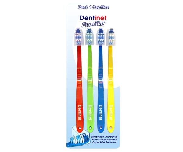 Cepillo Dientes Dentinet Pack 4