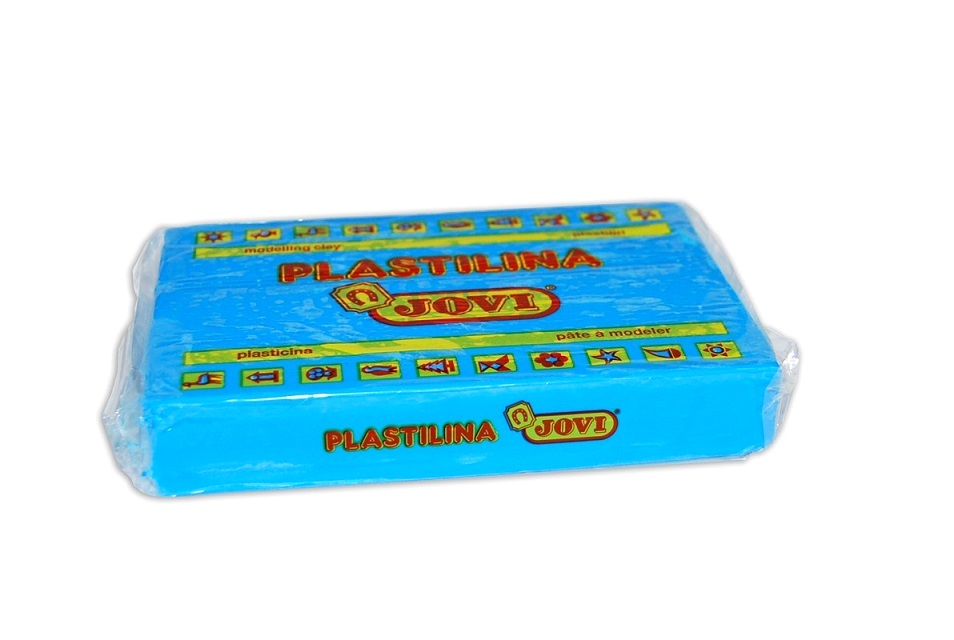 PLASTILINA JOVI 350G ART. 72 AZUL CLARO 