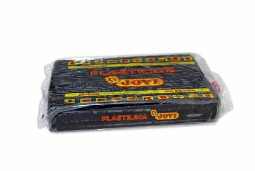 PLASTILINA JOVI 350G ART. 72 NEGRO 