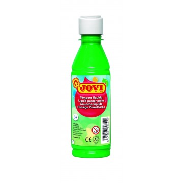 Tempera líquida jovi escolar 250 ml VERDE MEDIO 