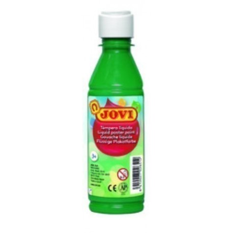 Tempera líquida jovi escolar 250 ml VERDE OSCURO 