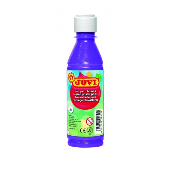 Tempera líquida jovi escolar 250 ml VIOLETA 