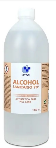 ALCOHOL SANITARIO 70º - 1L. - DYNS